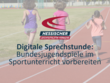 Digitale Sprechstunde: Bundesjugendspiele im Sportunterricht vorbereiten