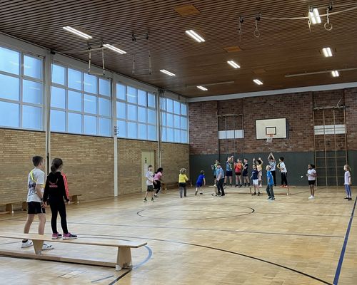 Neustart der Kinderleichtathletik-AG an der Grundschule Erzhausen